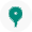 Redish pink Google Maps pin icon in light gray circle